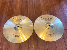14" HiHat Cymbals - Shalloch (Meinl?) - Great Beginner Kit Upgrade