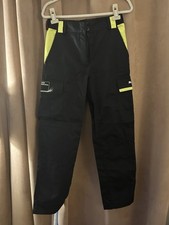 WRC MINI Portugal Team Cargo Trousers Black Size S Cemento Armato Motorsport