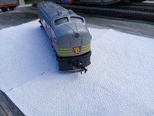 Triang early R55 - nice condition . Early motor , windows along side ,  horns 