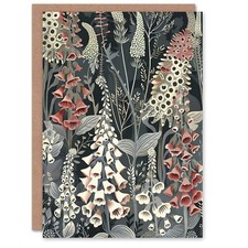 Greeting Card Dark Foxglove