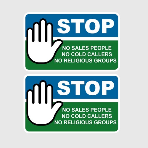 Stop sales people cold - stop,