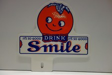 DRINK SMILE LARGE 6" High by