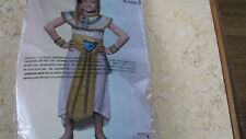 Girls EGYPTIAN GIRL COMPLETE COSTUME AGE 6-8 WITH ACCESSORIES