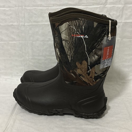 Hisea men camo rain - camo, boots