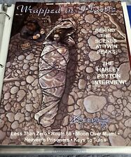 twin peaks wrapped in plastic magazine