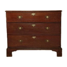 Antique georgian oak - georgian, chest