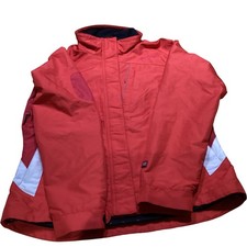Spyder XSCAP Women's Ski Jacket Size L Red Water Resistant