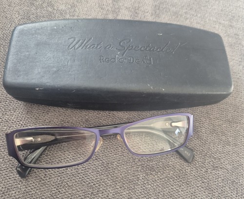 Red dead eyeglasses - red,