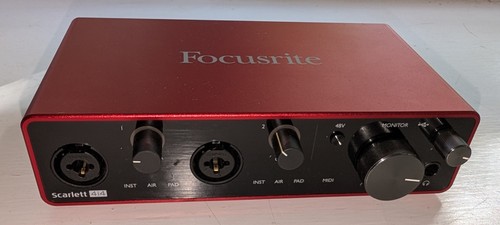 Focusrite scarlett 4i4 usb - focusrite, scarlett-4i4-3g