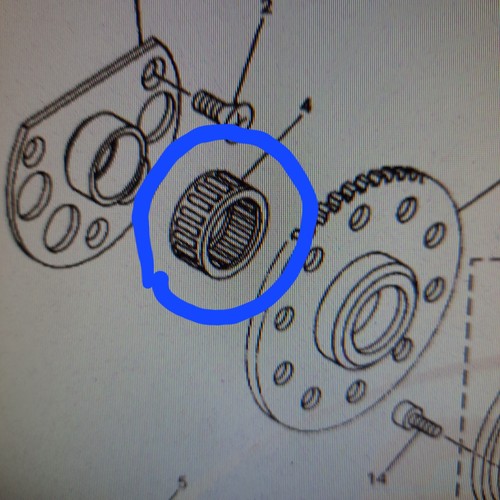 Dt125re dt125x starter - dt125x,