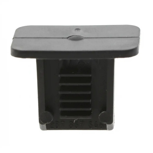 Upholstery mounting clip black