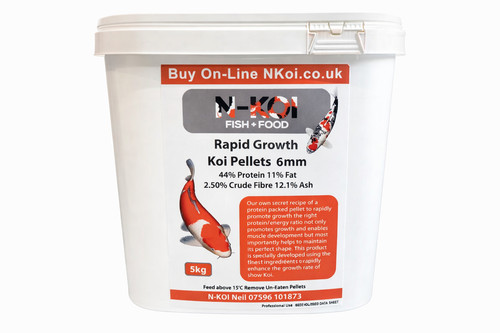Koi pellets protein rapid - koi,