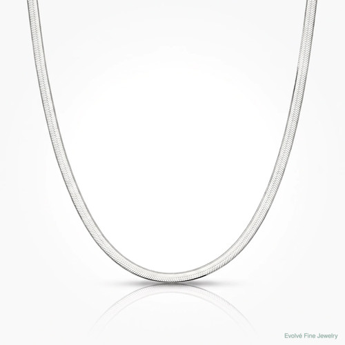 Sterling silver rhodium - silver, rhodium-plated
