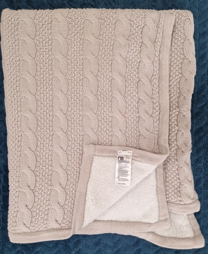 Mothercare knitted blanket - mothercare,