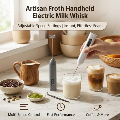 Rechargeable milk frother usb - milk,