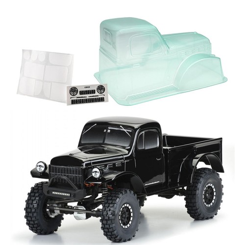 Truck shell body unpainted - rc,