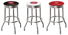 Chrome Bar Stool 31" Tall