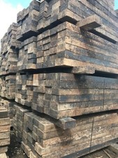Railway Sleepers 8'6" x 10" x 5"  Softwood creosoted Sleepers £35 each + vat.
