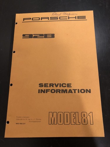 Porsche 928 model 1981 - porsche,