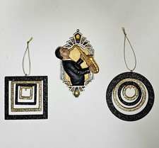 Lot 3 ROARING 20s Ornaments