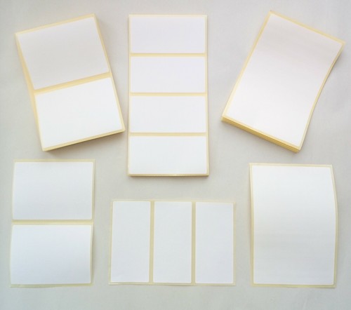 Plain white sticky self - white,