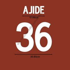 2002 AS Roma Home Name Set –