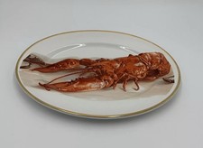 Liverpool Rd Pottery of Stoke-on-Trent England Sea Food Plate 12”