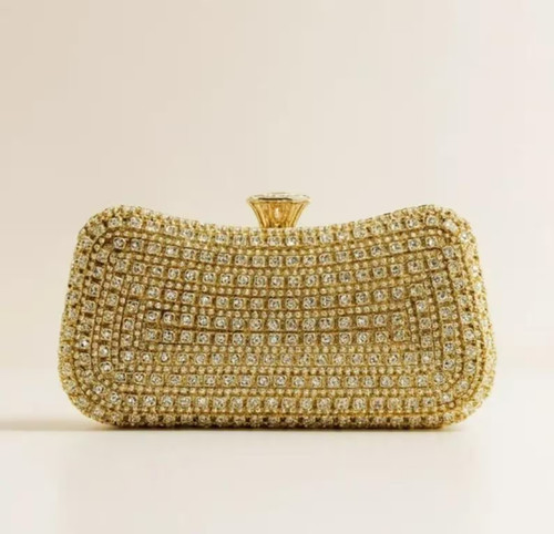 Crystal clutch purse jeweled - purse,