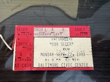 Bob Seger Baltimore, Civic