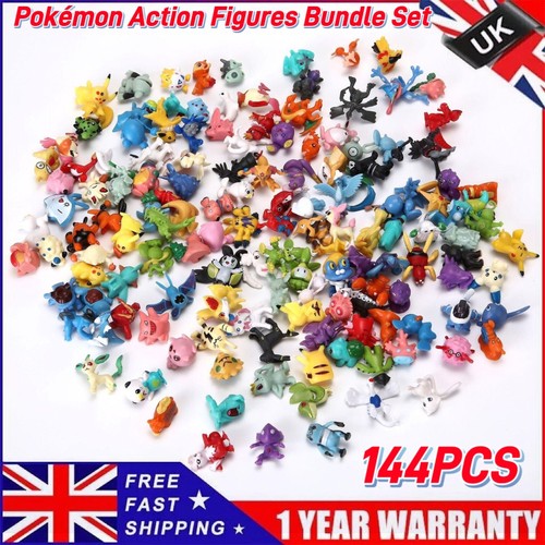 144pc pokémon action figures - 144pc,