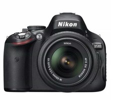 Nikon D D5100 16.2MP Digital SLR Camera - Black (Kit with VR 18-55 mm Lens)