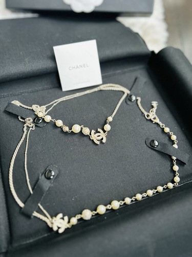 Chanel long necklace with - long,
