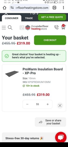 Prowarm pro insulation - xp-pro,