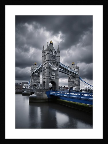 Epic london skyline framed - skyline,