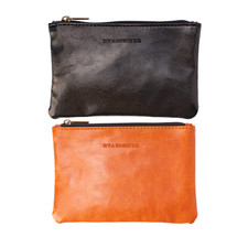 Stasheeze soft leather - leather, 14x9cm