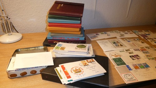 Stamp collection global - stamp, over