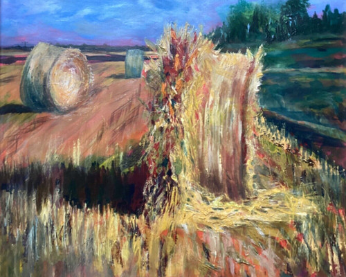 Original framed acrylic