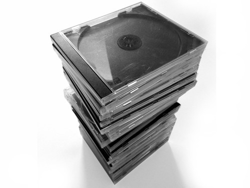Used cd cases - x,