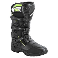 Men Motorcycle Boots Black