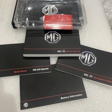 GENUINE MG ZS EV OWNERS PACK /