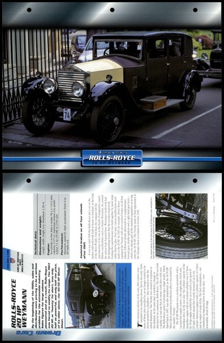 Rolls royce weyman - hp,