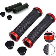 Handle Bar Double Lock on Bicycle Scooter MTB Mounting Racing Bike Grips BMX