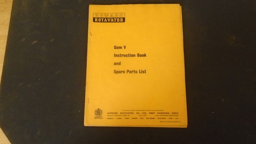 Howard rotavator gem - howard,