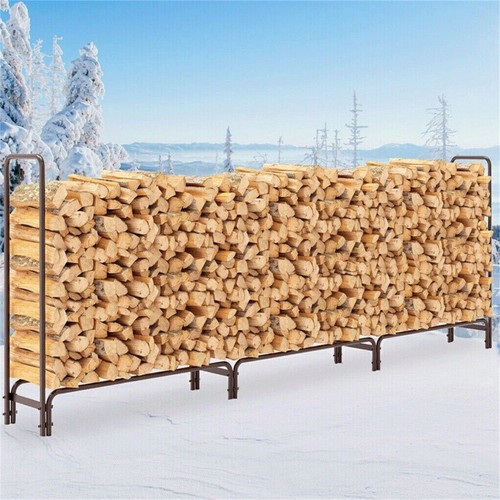 12ft outdoor metal firewood - 12ft,