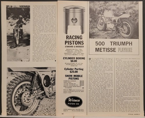 1967 triumph 500 - 500, metisse