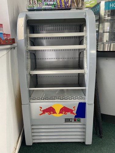 Red bull commercial fridge - bull,