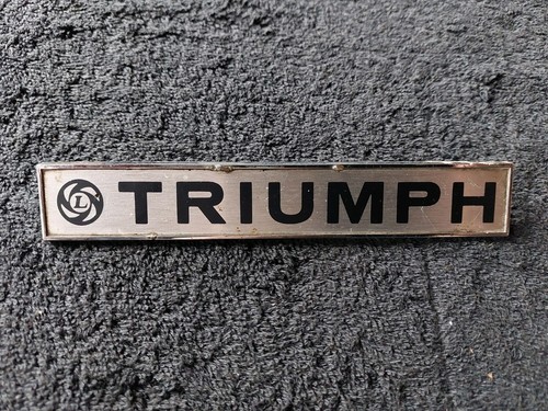Triumph car badge british - triumph, badge,