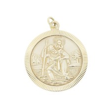 9ct Yellow Gold St Christopher