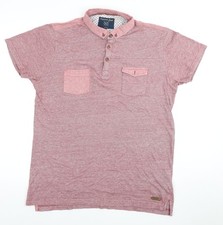 Twisted Soul Men's Red Polo