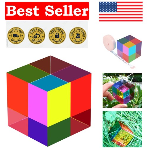Cmy color cube optical prism - cube,
